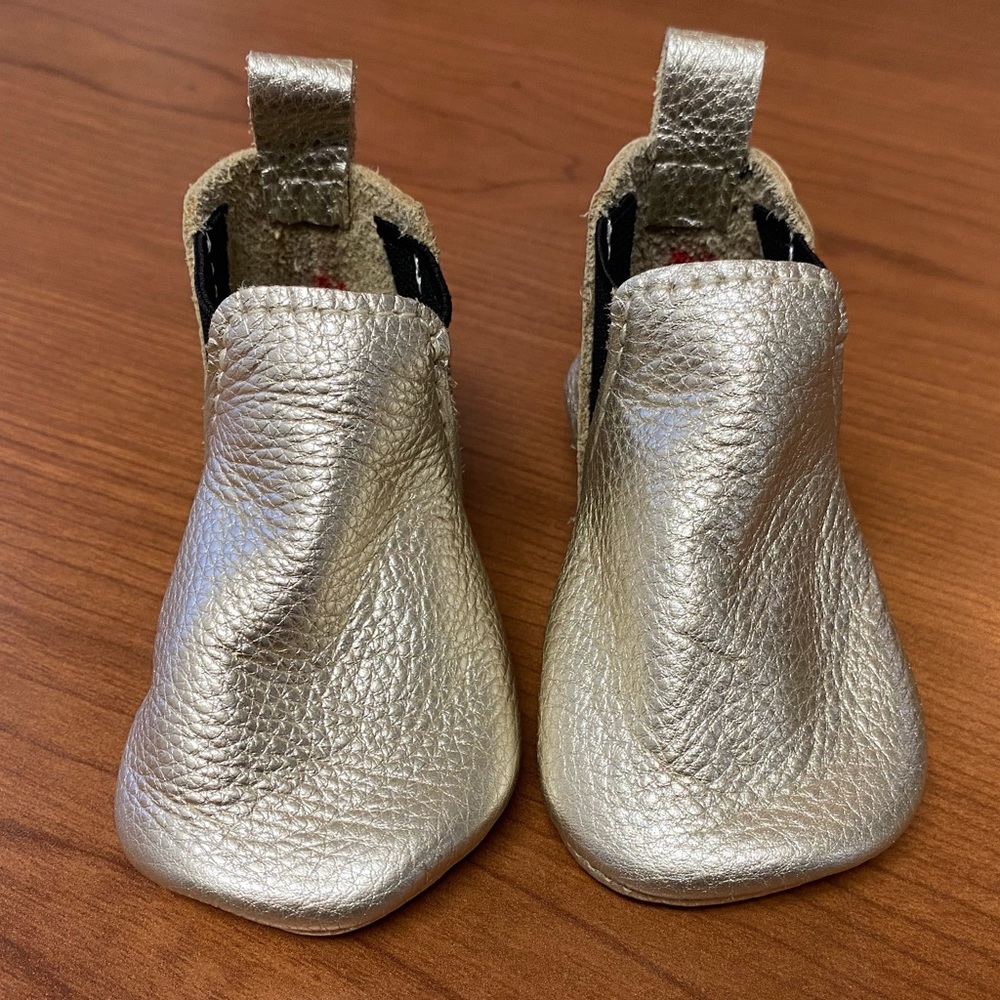 Platinum Chelsea boot